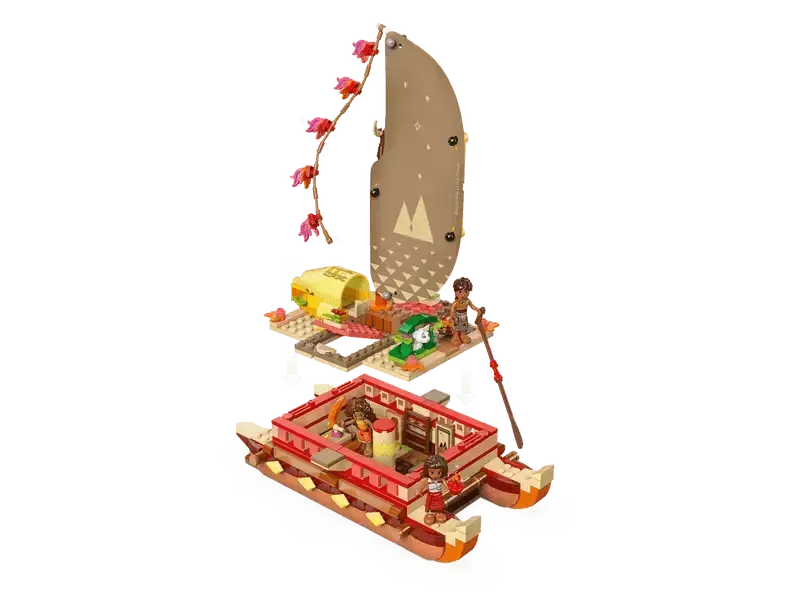 LEGO Vaiana's Adventure Canoe 43270 Disney (Pre-Order: January 2025)