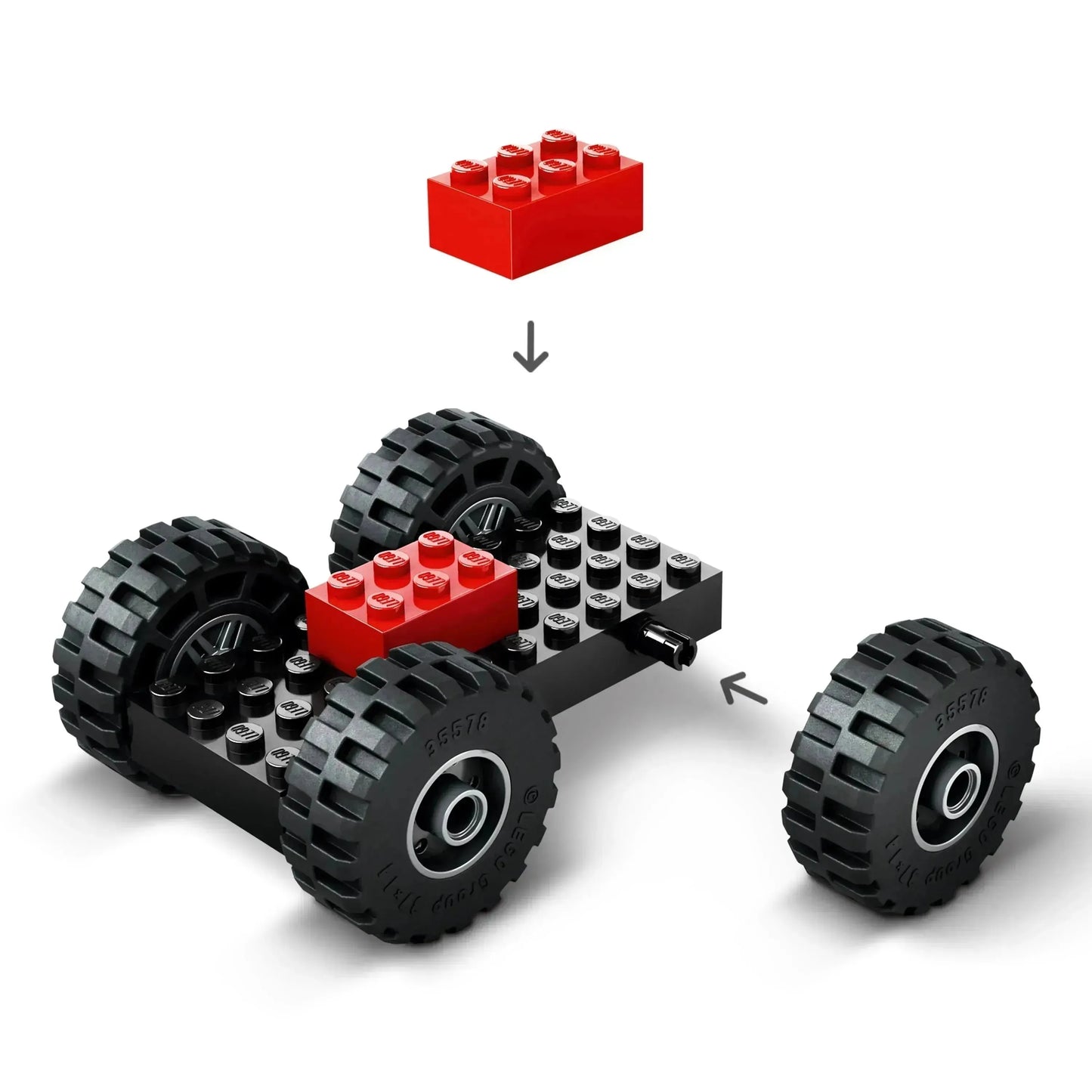 LEGO Yellow Wheel Loader Excavator 60450 City (Pre-Order: January 2025)