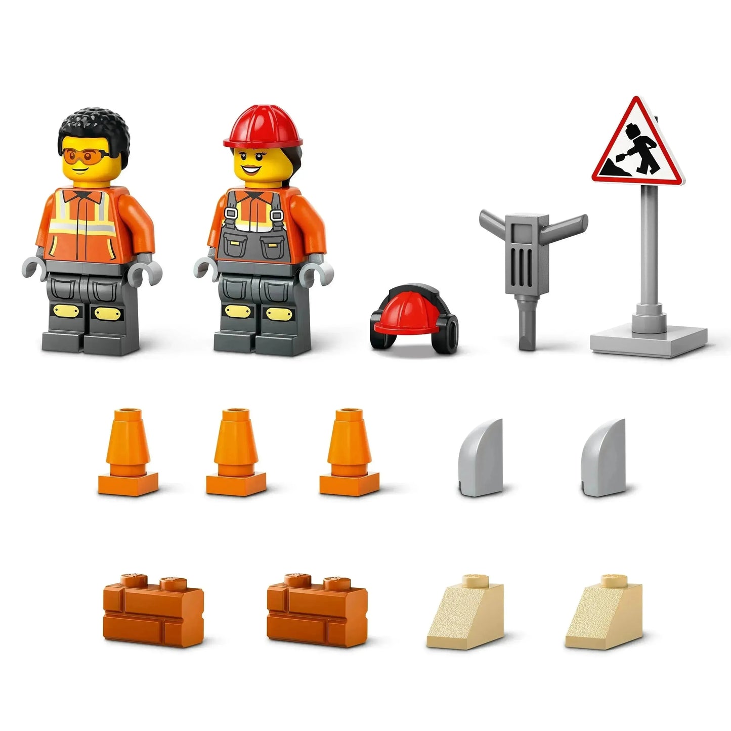 LEGO Yellow Wheel Loader Excavator 60450 City (Pre-Order: January 2025)