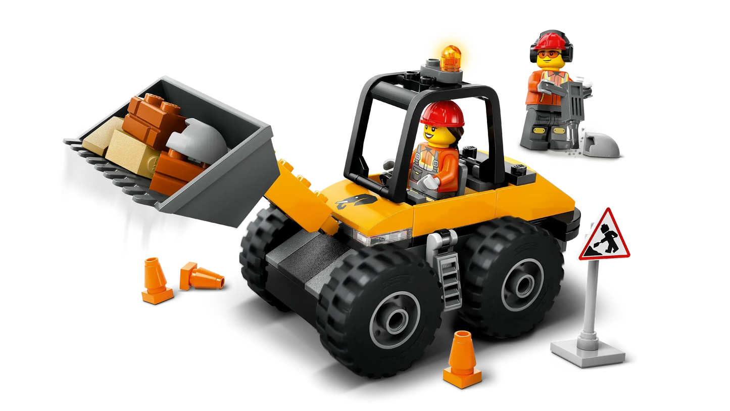 LEGO Yellow Wheel Loader Excavator 60450 City (Pre-Order: January 2025)