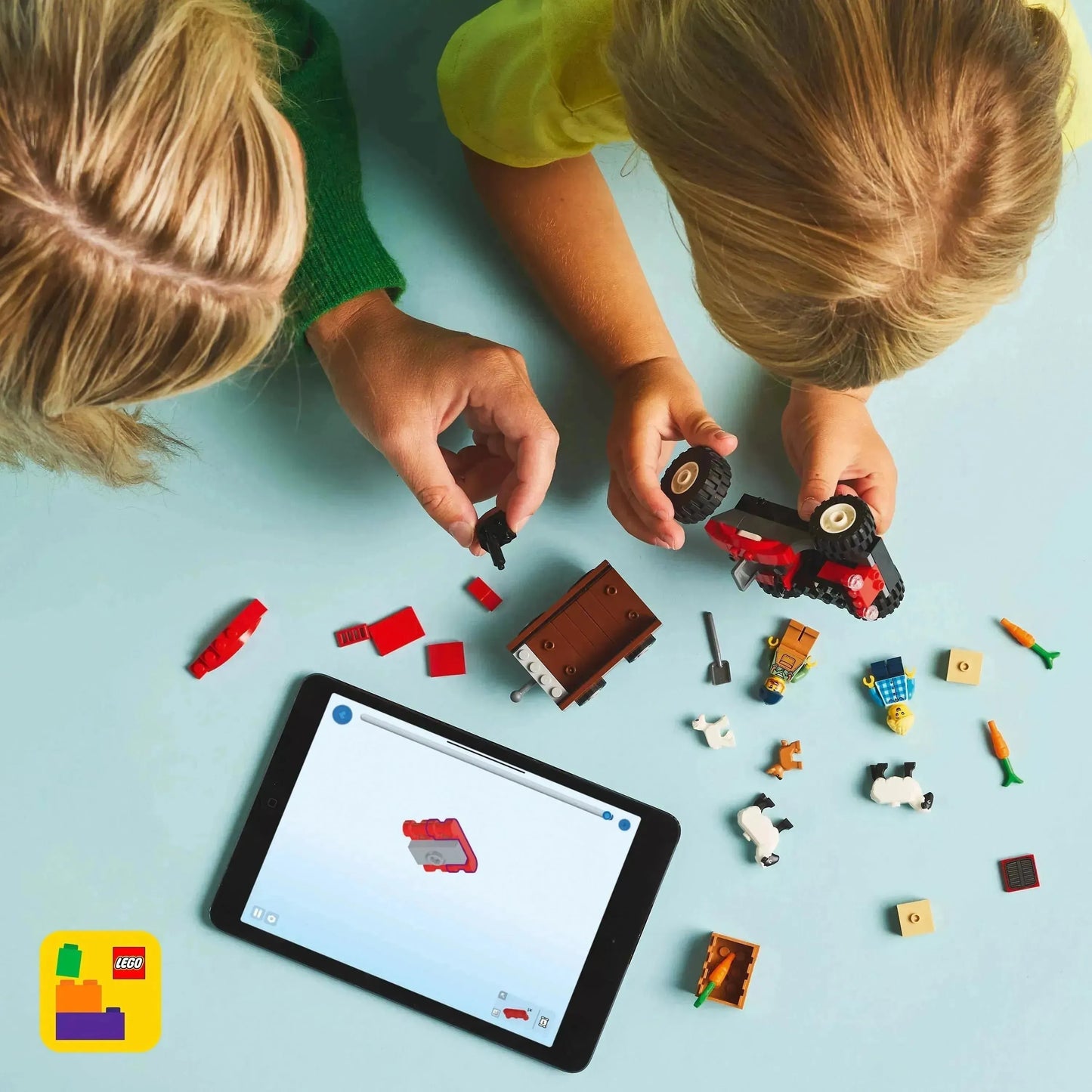 LEGO Red Tractor with Trailer and Sheep 60461 (Pre-Order: January 2025)