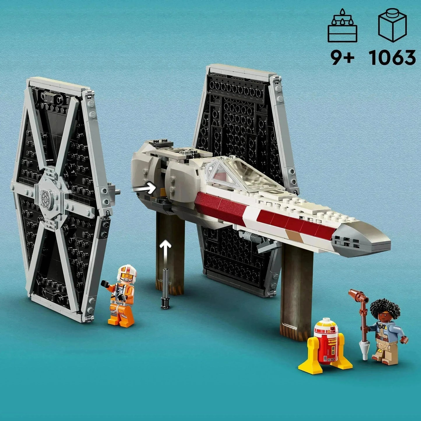 LEGO TIE Fighter und X-Wing-Kombination 75393 Star Wars