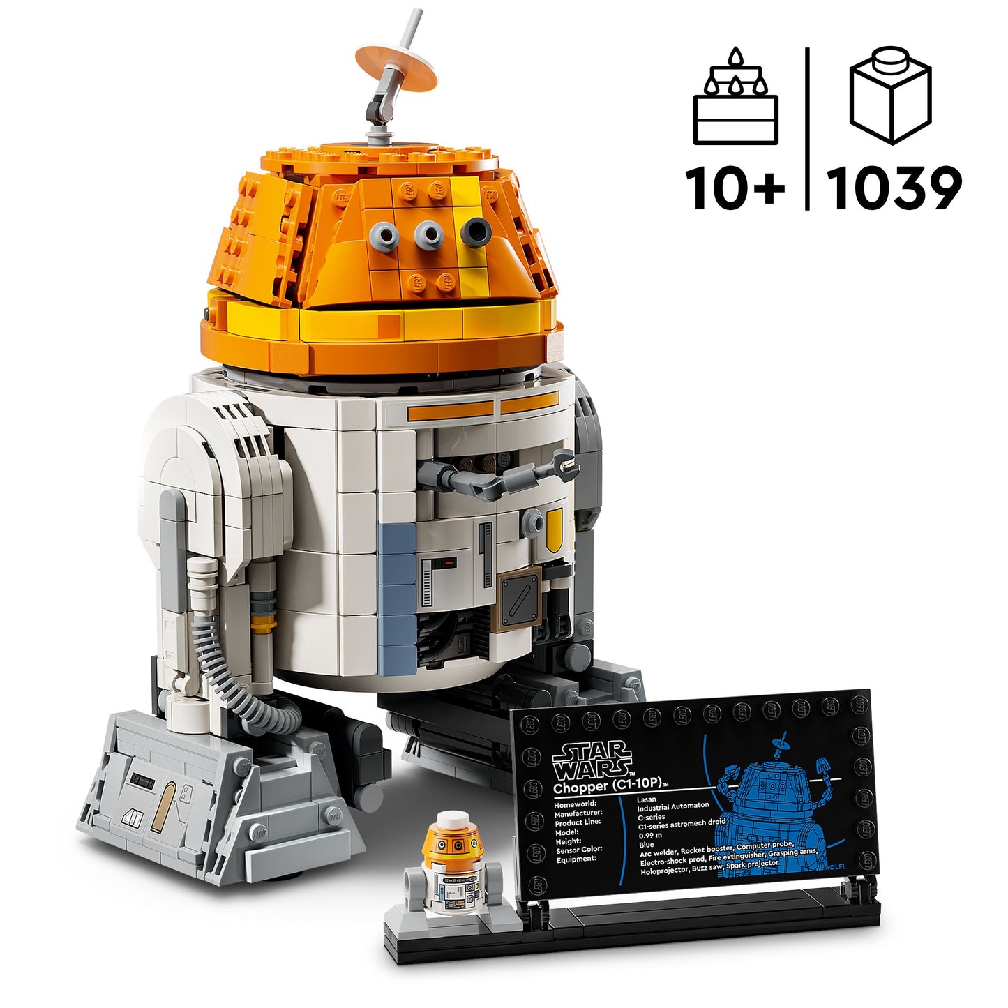 LEGO Chopper (C1-10P)™ Astromech Droid 75416 StarWars