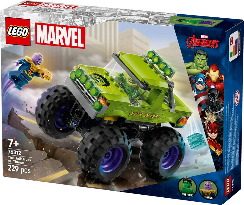 LEGO Der Hulk-Truck vs. Thanos 76312 Superhelden (Vorbestellung: April)