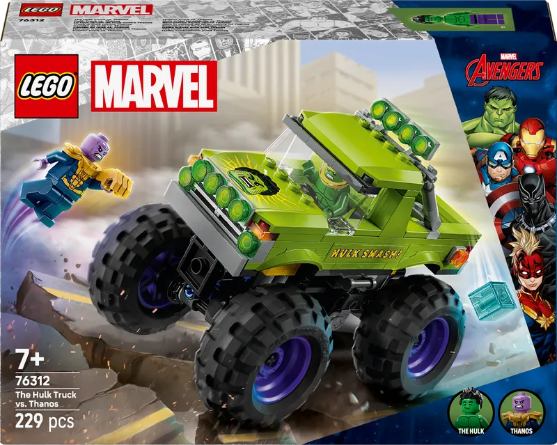 LEGO Der Hulk-Truck vs. Thanos 76312 Superhelden (Vorbestellung: April)