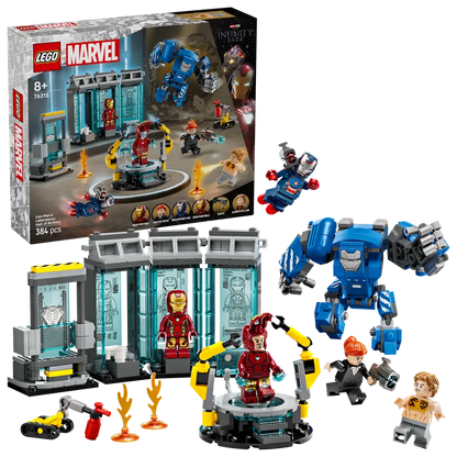 LEGO 76315 IronMans laboratorium harnas ruimte 2TTOYS