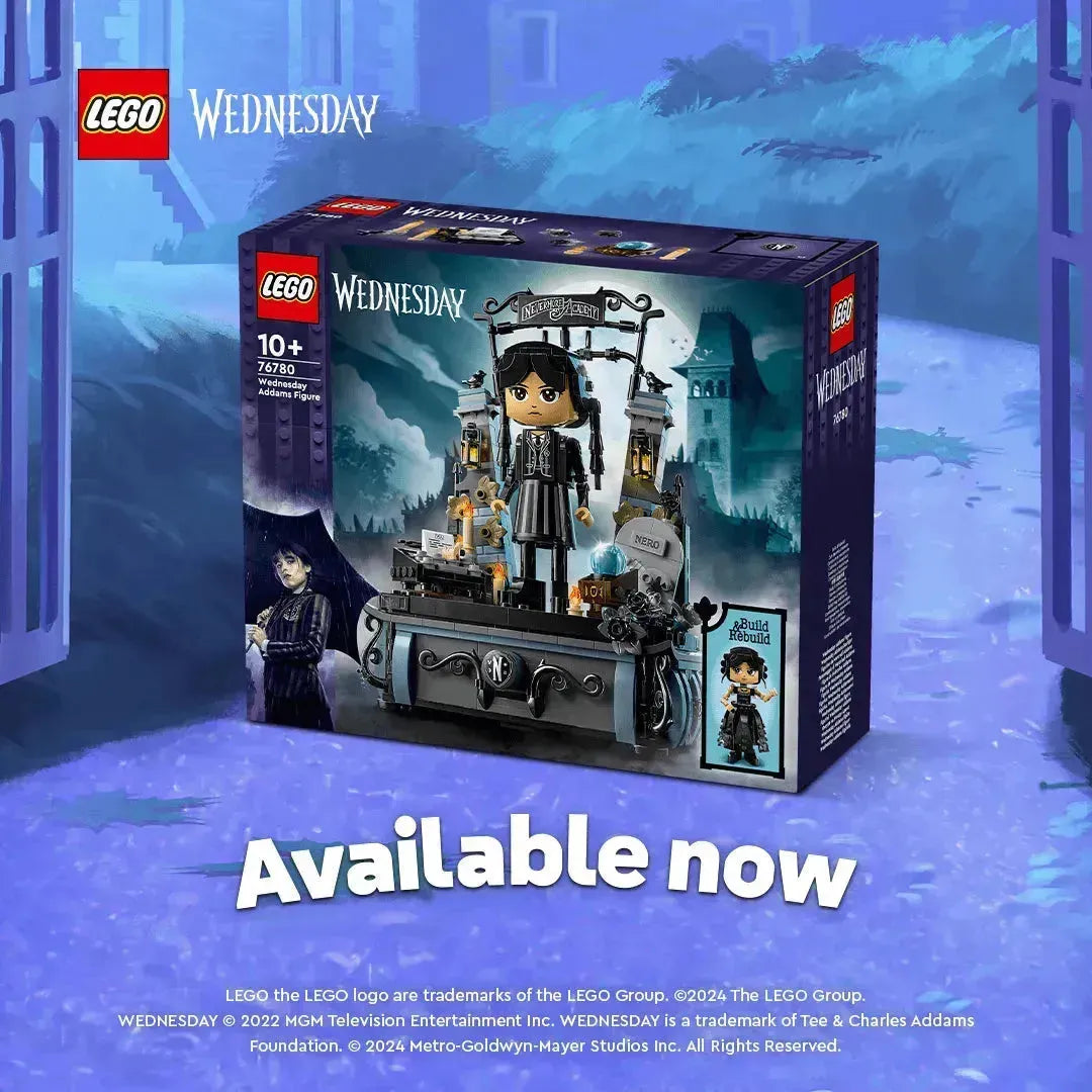 LEGO Wednesday Addams figure 76780 Wednesday
