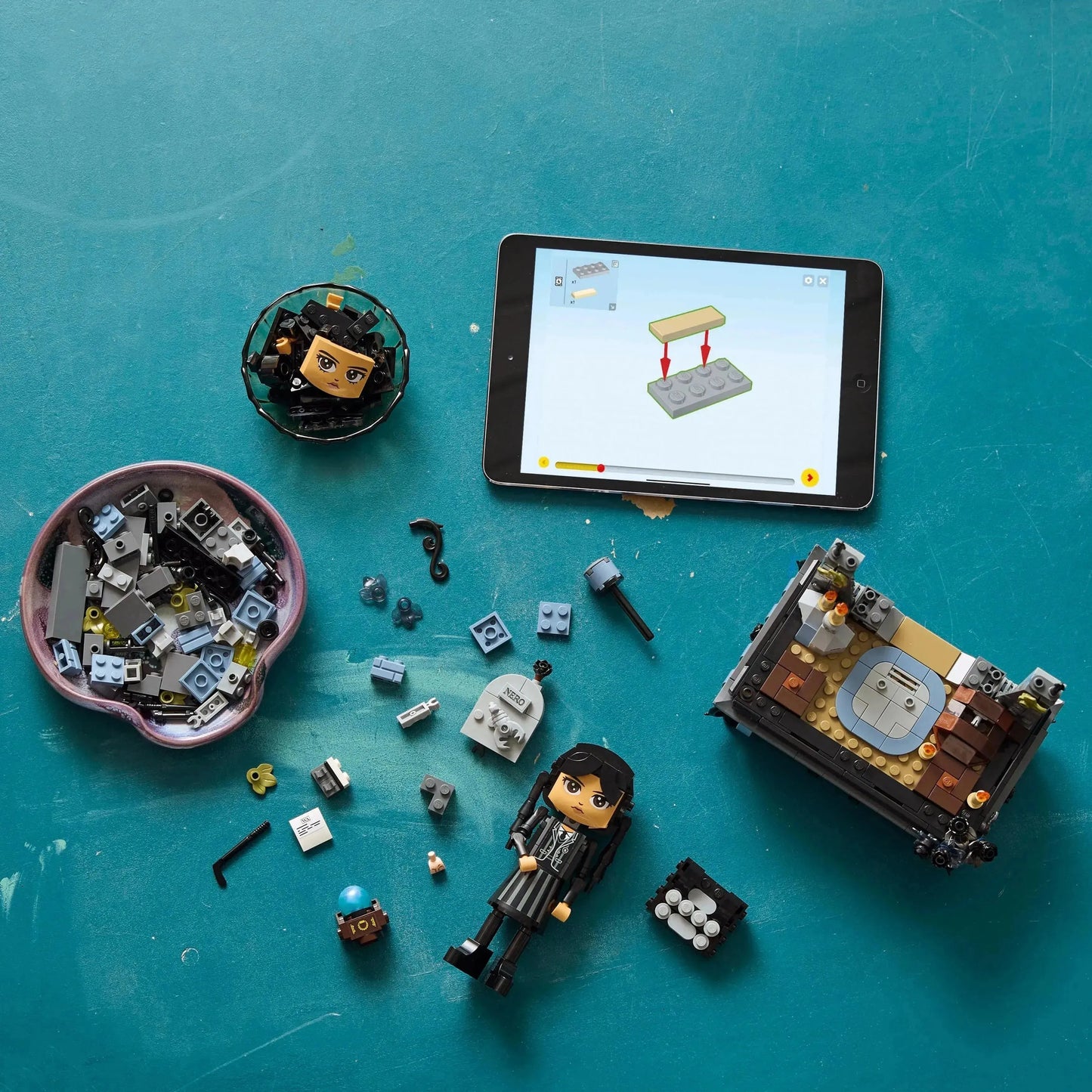 LEGO Wednesday Addams figure 76780 Wednesday