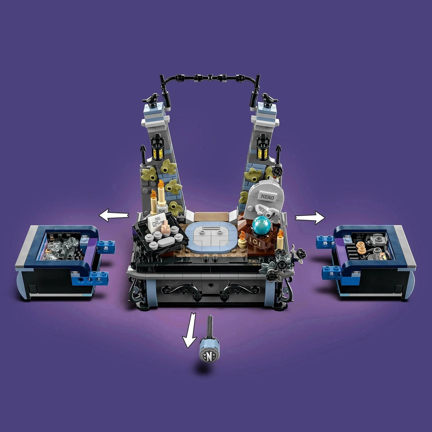 LEGO Wednesday Addams figure 76780 Wednesday