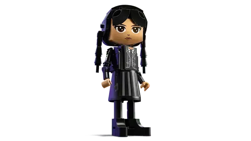LEGO Wednesday Addams figure 76780 Wednesday
