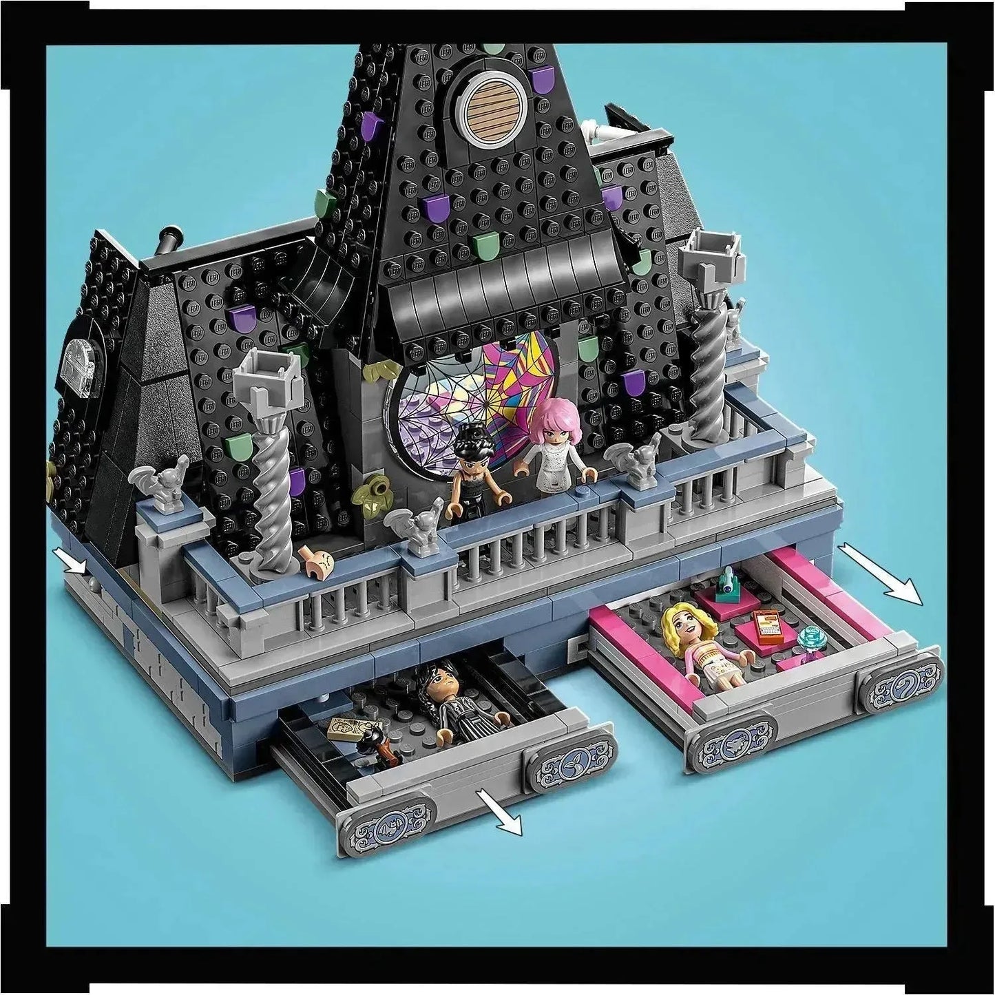 LEGO Wednesday and Enid's room 76781 Wednesday