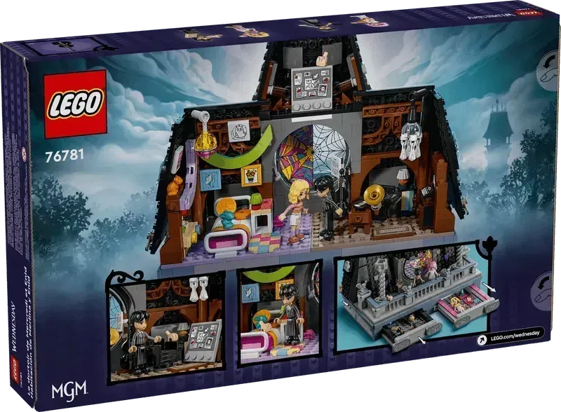 LEGO Wednesday and Enid's room 76781 Wednesday