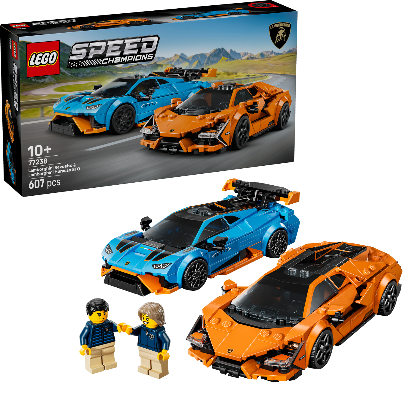 LEGO Lamborghini Revuelto & Huracán STO 77238 Speedchampions
