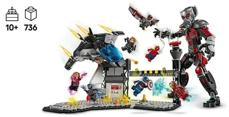 LEGO Captain America: Civil War Action Scene 76314 Superheroes (Pre-Order: January 2025)