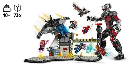 LEGO Captain America: Civil War Action Scene 76314 Superheroes (Pre-Order: January 2025)