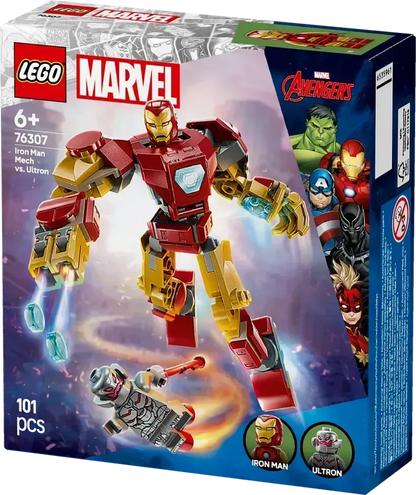 LEGO Iron Man vs Ultron 76307 Superheroes (Pre-Order: January 2025)
