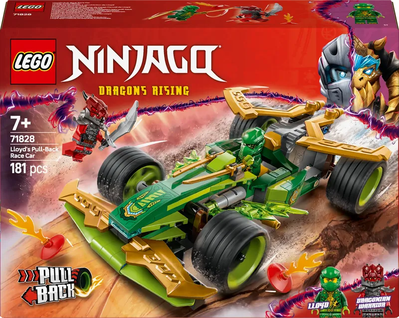 LEGO Lloyds Pull-back Race Car 71828 Ninjago (Pre-Order: January 2025)