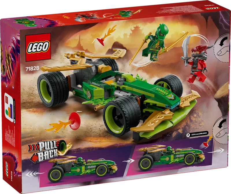 LEGO Lloyds Pull-back Race Car 71828 Ninjago (Pre-Order: January 2025)