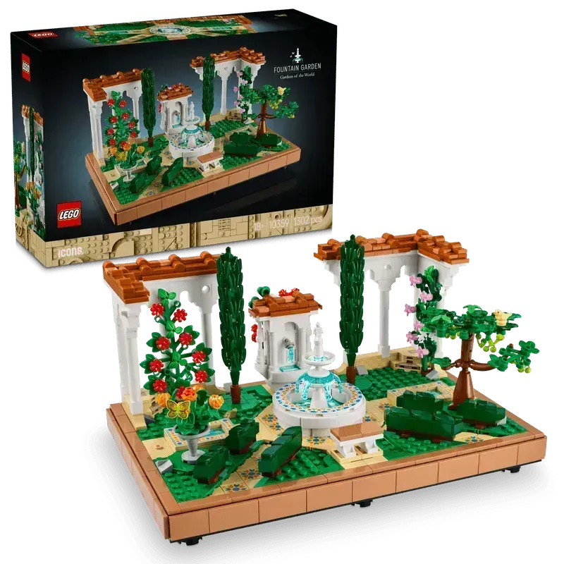 LEGO Garden with Fountain 10359 Icons (Delivery: January 2025)