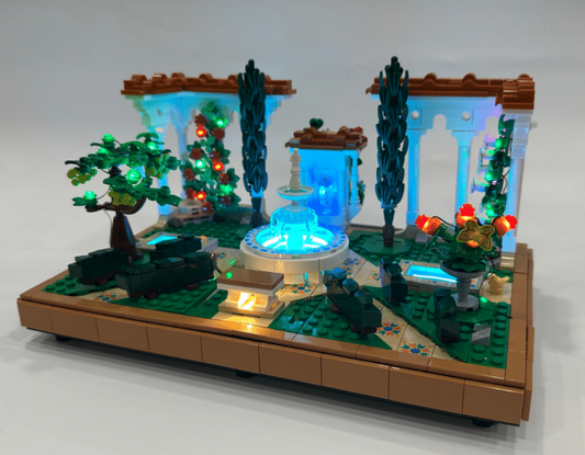 LEGO 10359 Tuin met Fontijn verlichtingset