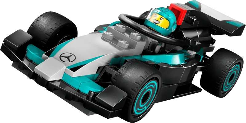 LEGO Pit Box with Mercedes AMG and Alpine F1 Cars 60444 City (Delivery: January 1, 2025)