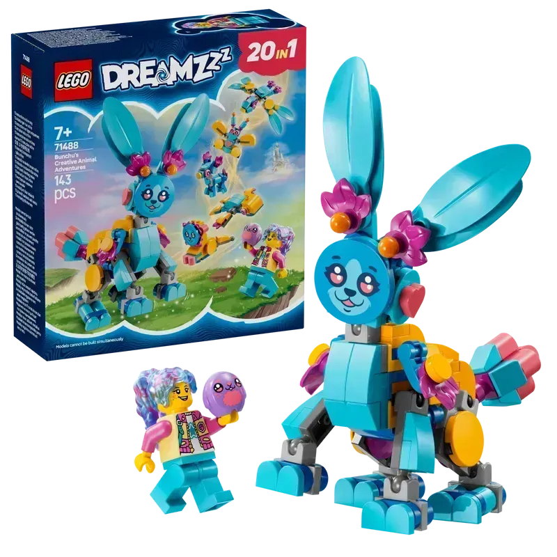 LEGO Bunchu'c Creative Animal Adventures 71488 Dreamzzz (Pre-Order: January 2025)