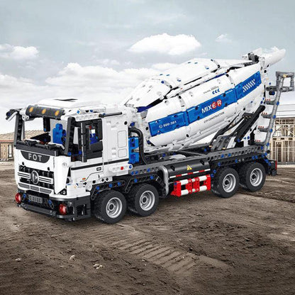 Cement vrachtwagen / Beton pomp truck met afstandbediening 2431 delig BLOCKZONE @ 2TTOYS BLOCKZONE €. 207.99
