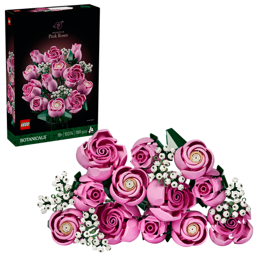 LEGO Roze rozenboeket 10374 Icons (Pre-Order: oktober)