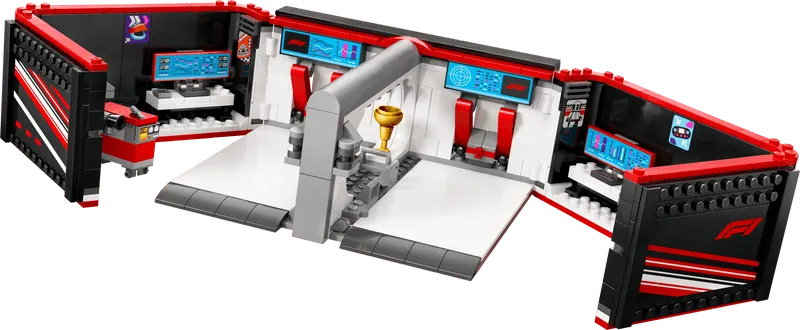 LEGO Pit Box with Mercedes AMG and Alpine F1 Cars 60444 City (Delivery: January 1, 2025)