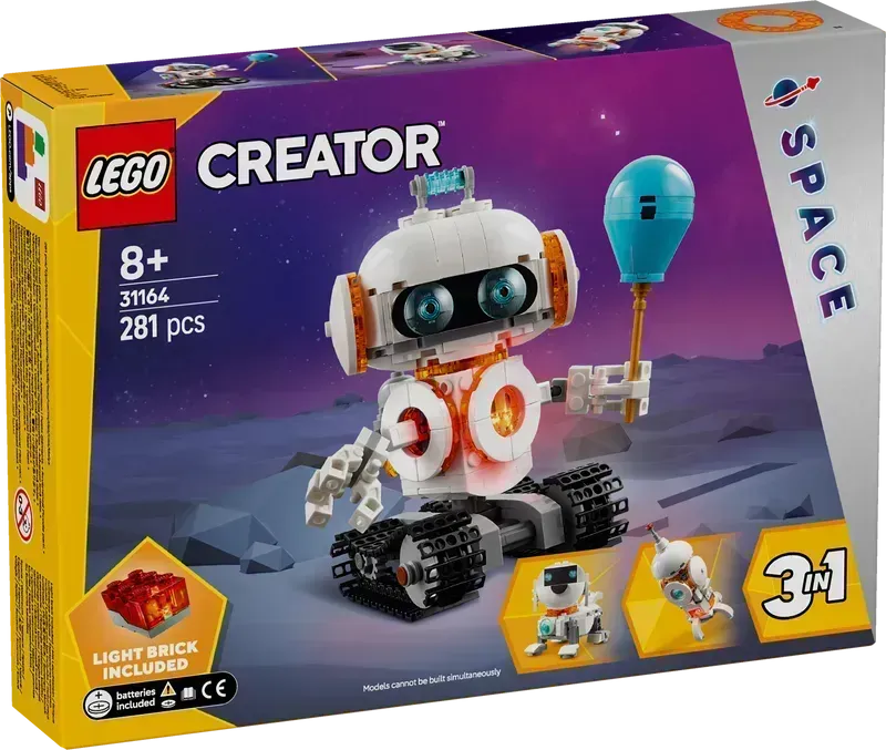 LEGO Space Robot 31164 Creator 3 in 1 Pre-Order: January 2025)