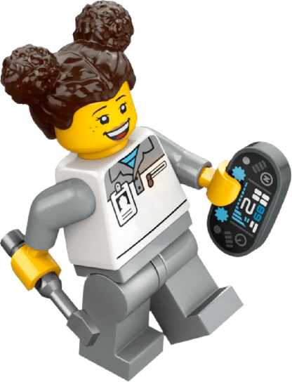 LEGO Pit Box with Mercedes AMG and Alpine F1 Cars 60444 City (Delivery: January 1, 2025)