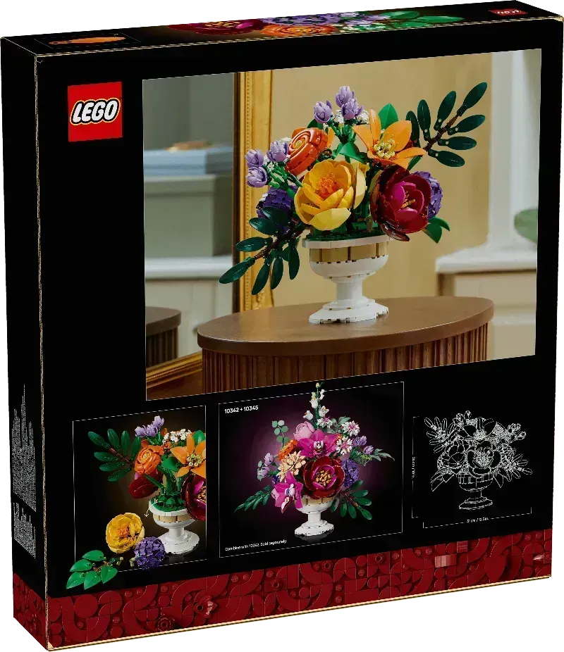 LEGO Flower Arrangement 10345 Botanical Collection (expected February 2025)