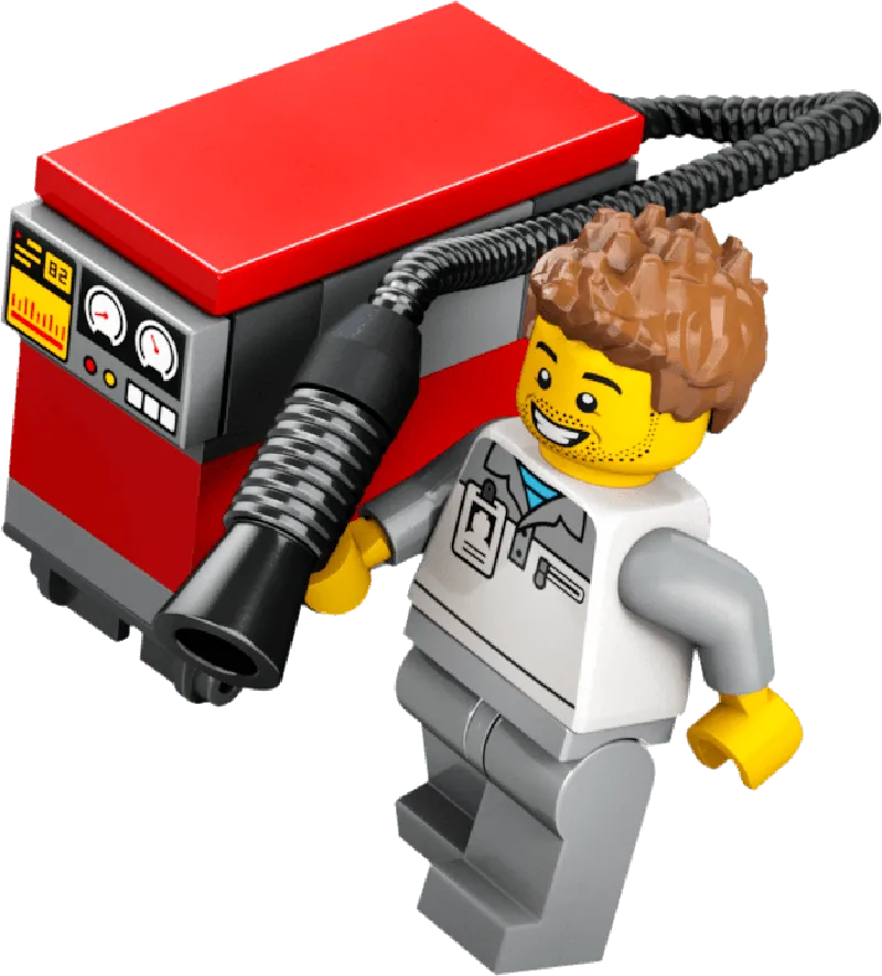 LEGO Pit Box with Mercedes AMG and Alpine F1 Cars 60444 City (Delivery: January 1, 2025)