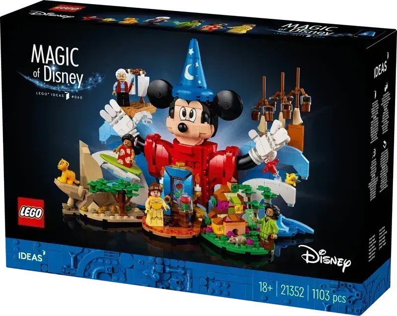 LEGO Disney 100 Celebration: A magical building adventure 21352 Ideas