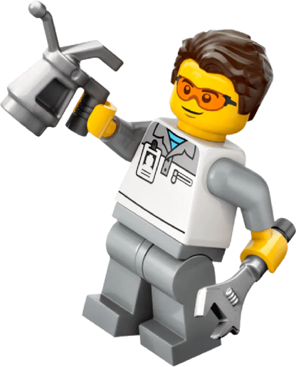 LEGO Pit Box with Mercedes AMG and Alpine F1 Cars 60444 City (Delivery: January 1, 2025)