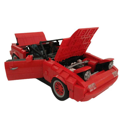 Iconische sportwagen van bouwblokjes 1352 delig Lijkend op Mazda MX5) BLOCKZONE @ 2TTOYS BLOCKZONE €. 94.99