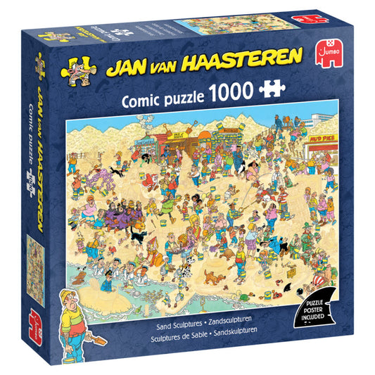 Zandsculpturen – Jan van Haasteren (1000)