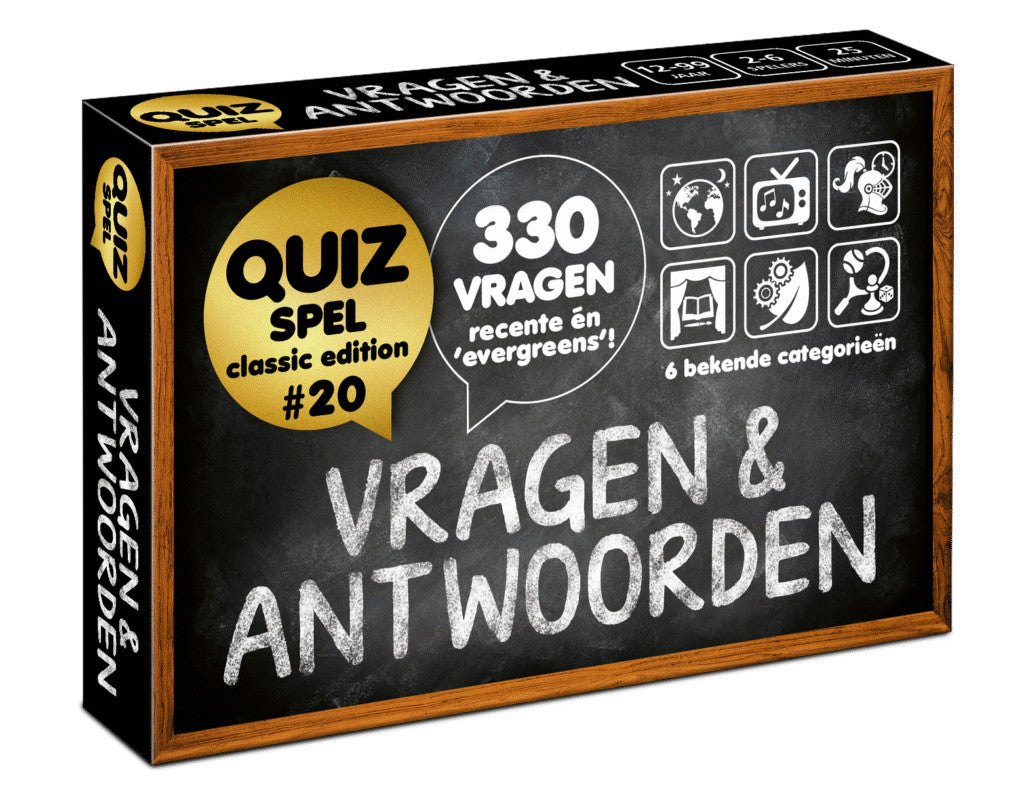 Vragen & Antwoorden - Quiz Spel Classic Edition #20