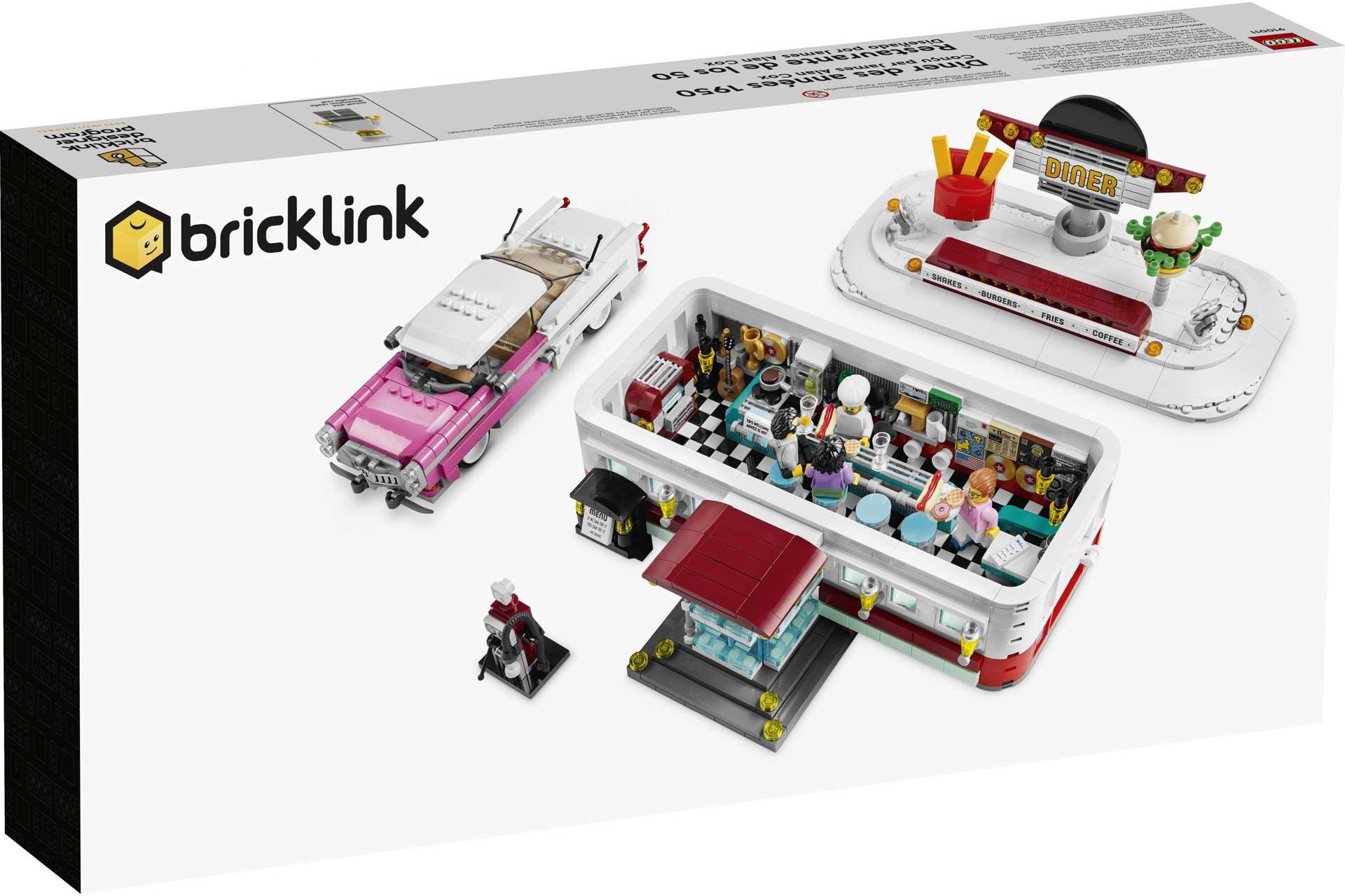 LEGO 1950’s Diner 910011 Bricklink LEGO BRICKLINK @ 2TTOYS BRICKLINK €. 219.99