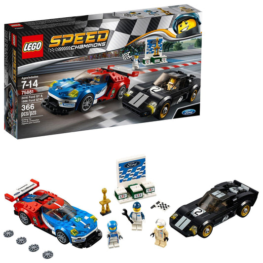LEGO 2016 Ford GT & 1966 Ford GT40 75881 LEGO SPEEDCHAMPIONS @ 2TTOYS LEGO €. 34.99