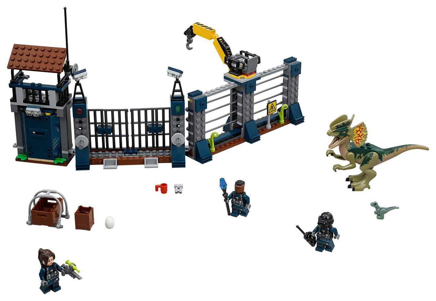 LEGO Aanval van de Dilophosaurus 75931 Jurassic World | 2TTOYS ✓ Official shop<br>