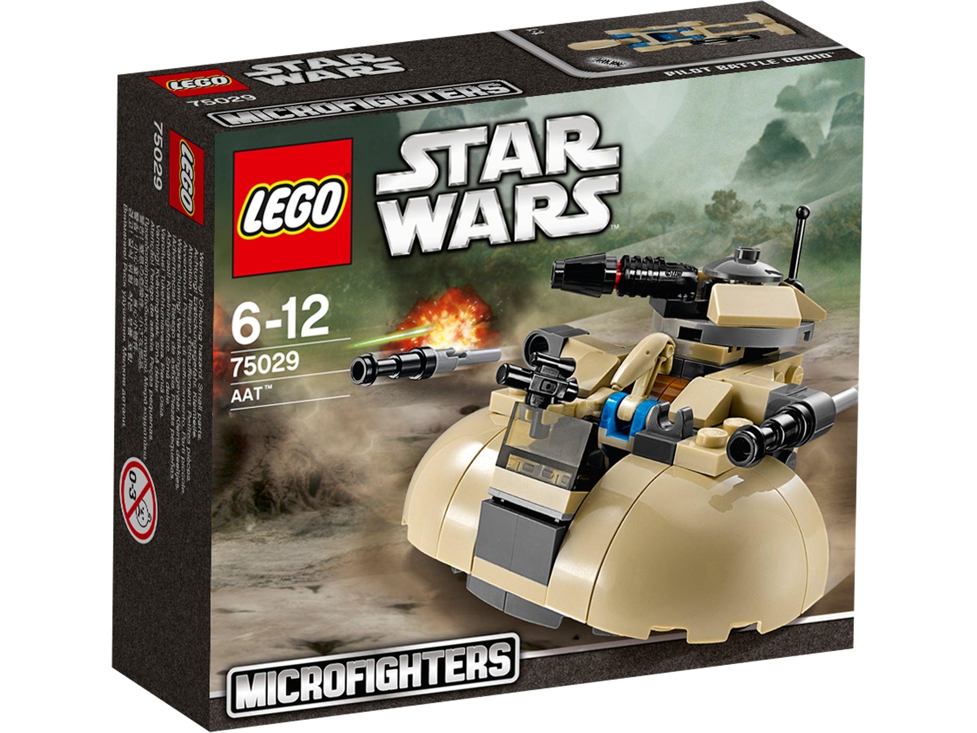LEGO AAT Microfighter 75029 Star Wars - Microfighters LLEGO STARWARS @ 2TTOYS LEGO €. 9.99