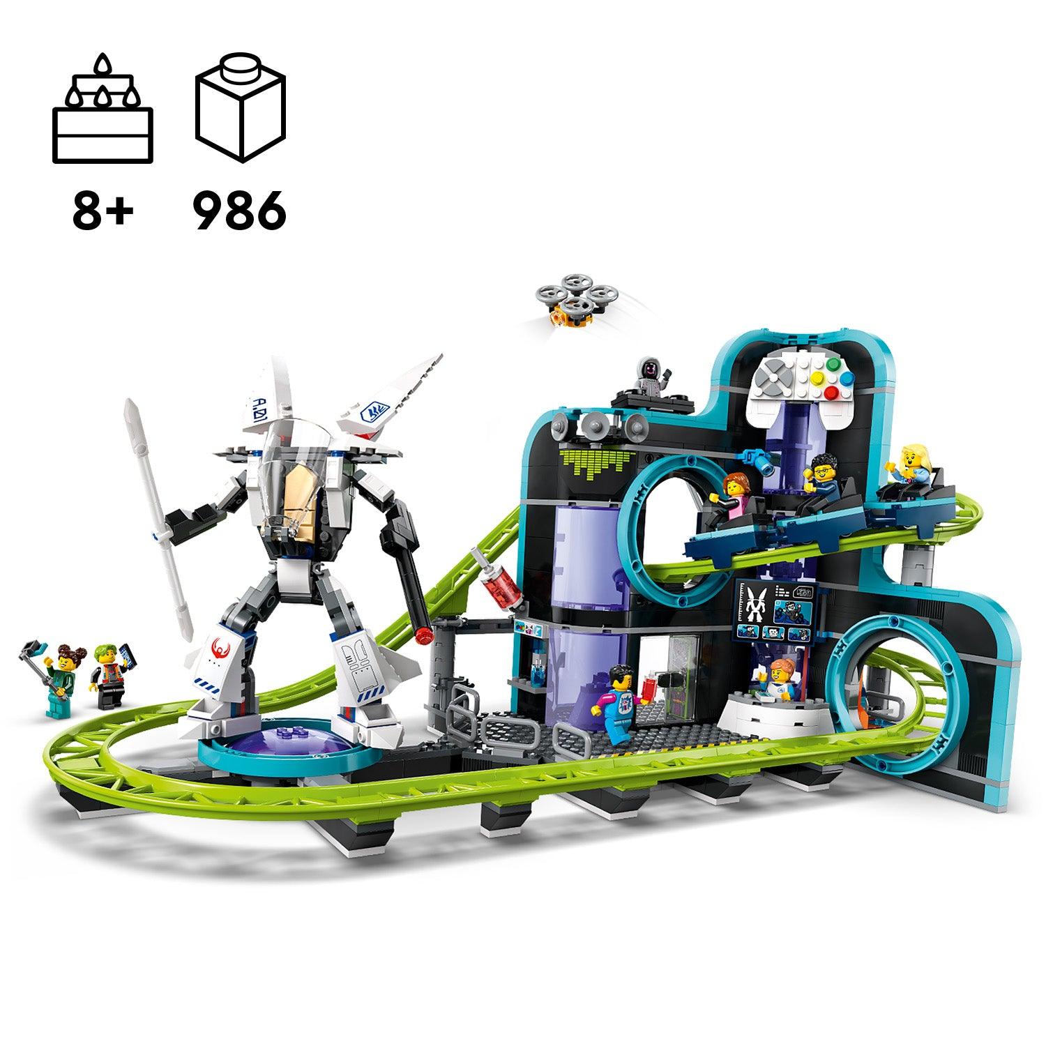 LEGO Achtbaan in Robot wereld 60421 City (Pre-Order: verwacht juni) LEGO CITY @ 2TTOYS LEGO €. 84.99