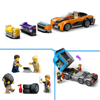 LEGO Autotransporter met Sportwagens 60408 City (Pre-Order: verwacht juni) LEGO CITY GEWELDIGE AUTOS @ 2TTOYS 2TTOYS €. 84.99