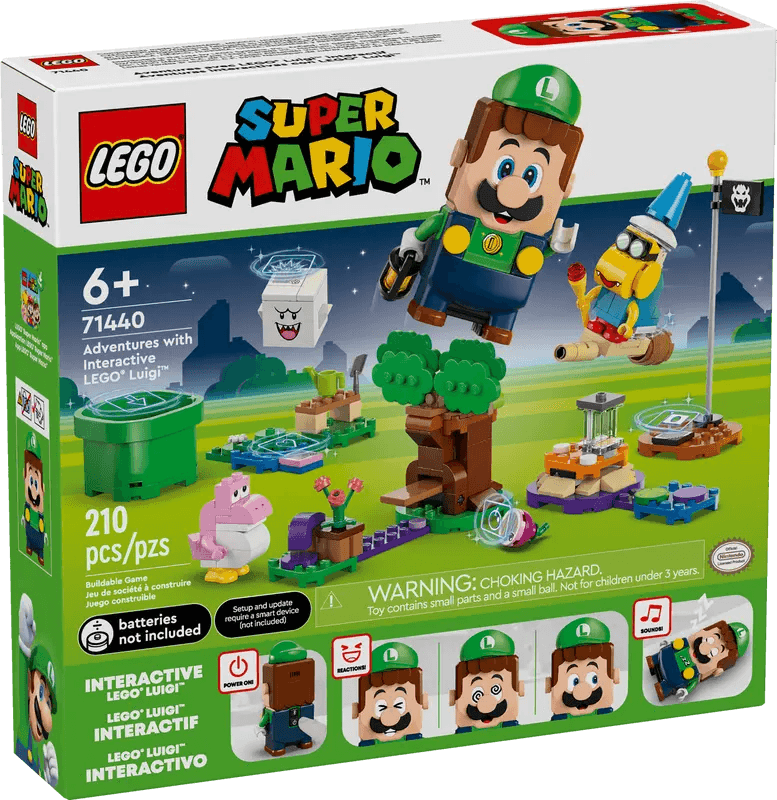 LEGO Avonturen met interactieve LEGO® Luigi™ 71440 SuperMario (Pre-Order: verwacht augustus) @ 2TTOYS 2TTOYS €. 42.99