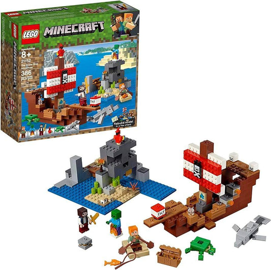 LEGO Avontuur op het piratenschip 21152 Minecraft LEGO MINECRAFT @ 2TTOYS LEGO €. 47.49
