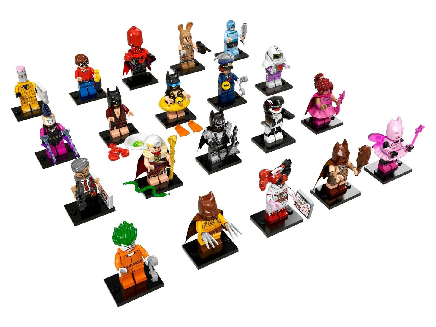 LEGO BATMAN film Minifiguren 71017 Minifiguren (20 stuks) | 2TTOYS ✓ Official shop<br>