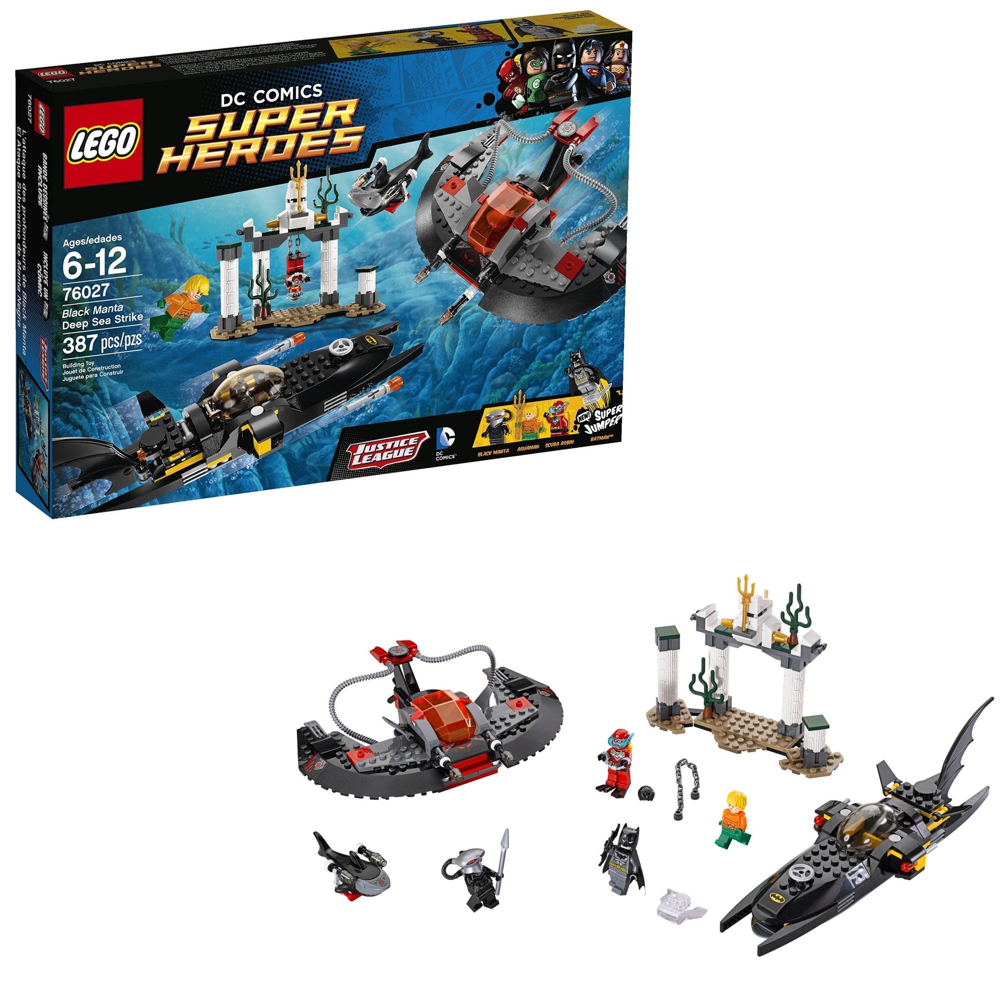 LEGO Black Manta Deep Sea Strike 76027 Batman | 2TTOYS ✓ Official shop<br>