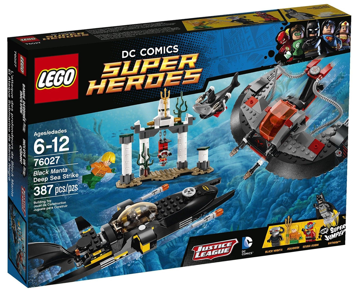 LEGO Black Manta Deep Sea Strike 76027 Batman | 2TTOYS ✓ Official shop<br>