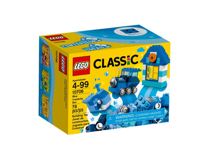 LEGO Blauwe creatieve doos, 78 losse LEGO stenen 10706 Classic | 2TTOYS ✓ Official shop<br>